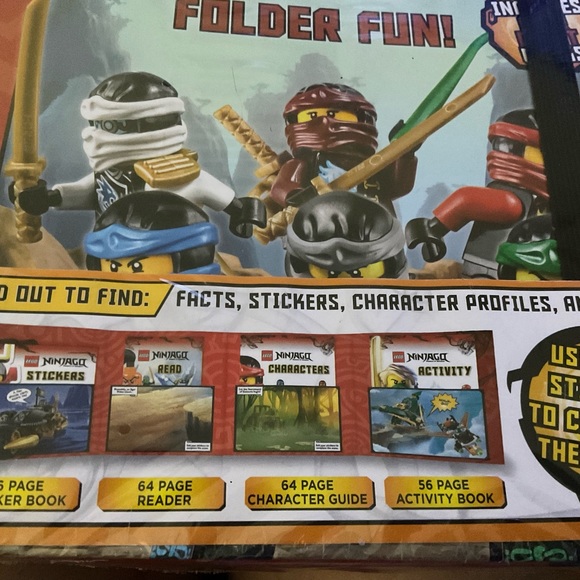 Brand new sticker book Lego Ninjago - Picture 5 of 6